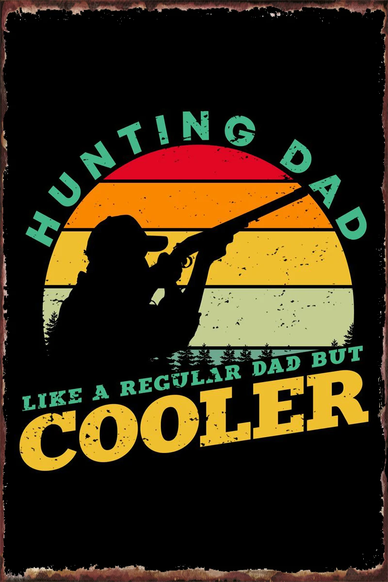 Жестяные таблички с изображением охотничьего папы, Настенный декор, украшение для комнаты, Ретро винтажный металлический знак, жестяной зн...
Жестяные таблички с изображением охотничьего папы, Настенный декор, украшение для комнаты, Ретро винтажный металлический знак, жестяной зн...