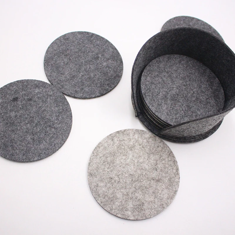 10 Pcs Felt Drink Cup Coaster With Holder Round Soft Reusable Absorbent Cup Mats For Home Bar Dessous De Verre Posavasos
10 Pcs Felt Drink Cup Coaster With Holder Round Soft Reusable Absorbent Cup Mats For Home Bar Dessous De Verre Posavasos