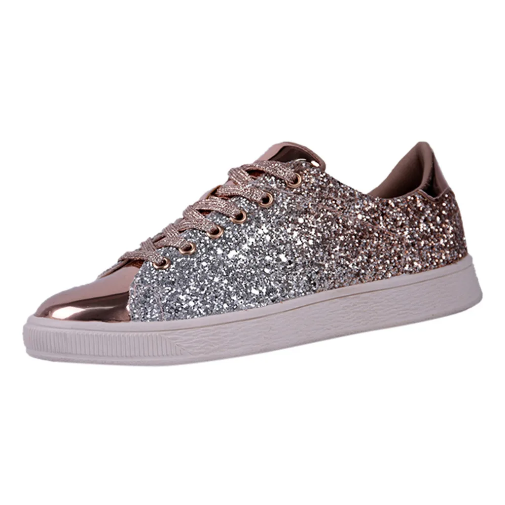 New Women Sneakers Winter Fashion Sequins Solid Color Sneakers Nightclub Trend Wild Comrfortable Sport Casual Shoes Women #45
New Women Sneakers Winter Fashion Sequins Solid Color Sneakers Nightclub Trend Wild Comrfortable Sport Casual Shoes Women #45