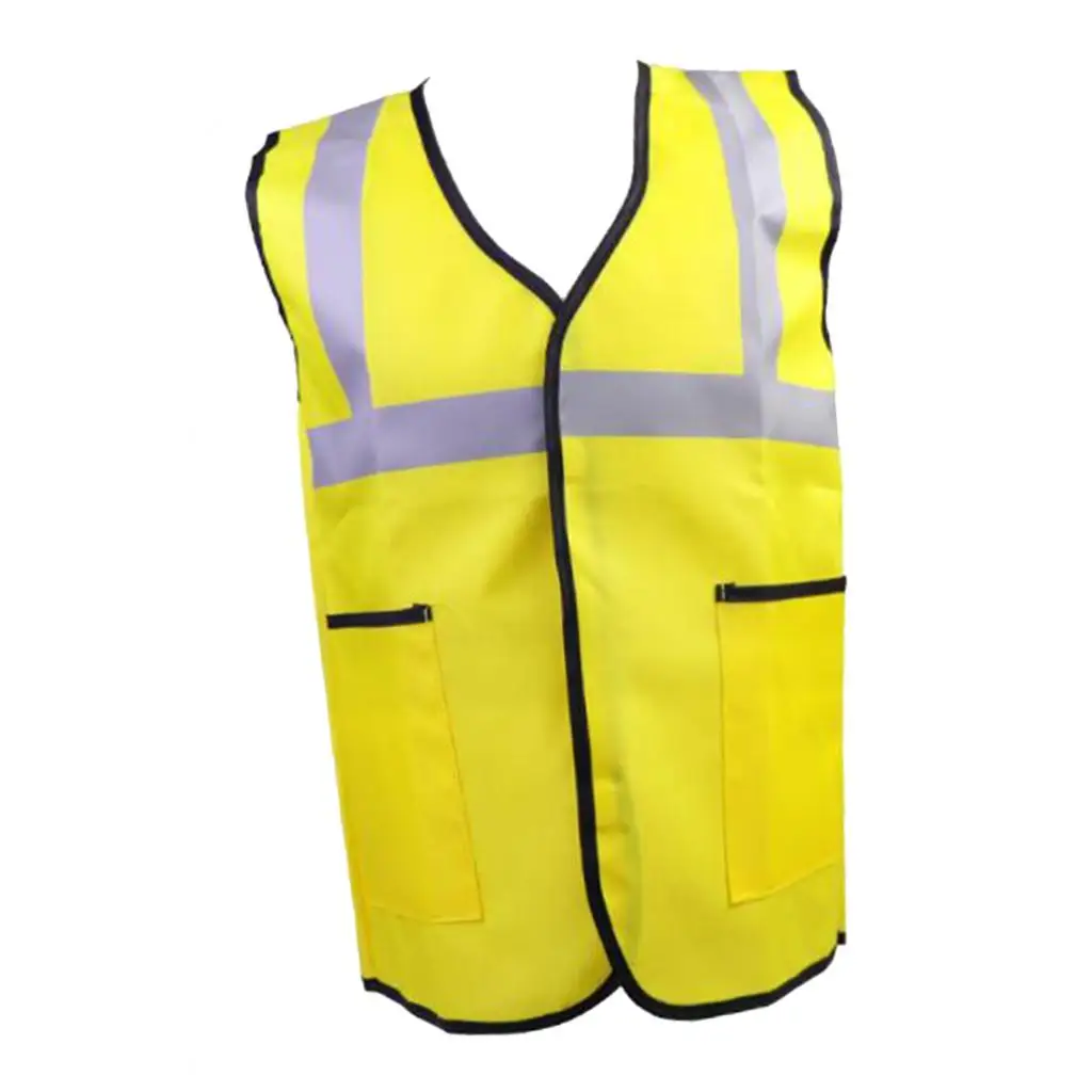 MagiDeal Kids Children Worker Suit Safety Vest Cosplay Costume Outfit Yellow