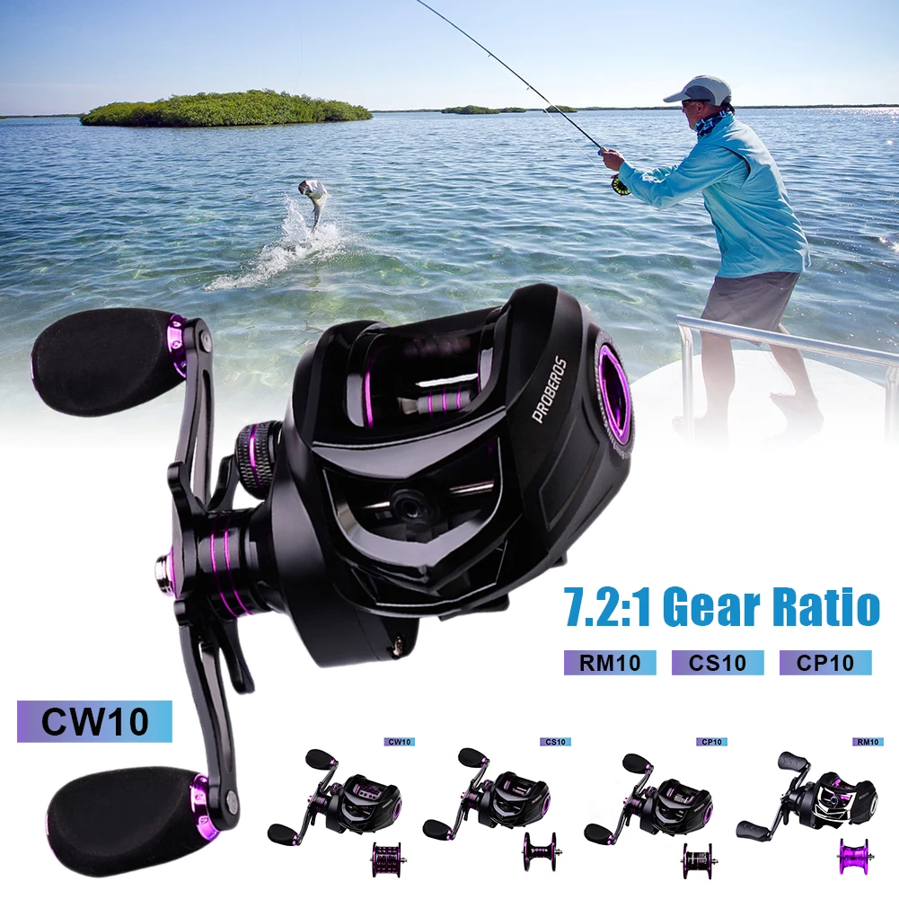 Fishing Reel Baitcasting Reel 7.2:1 Speed Ratio 10KG Max Drag 12 Magnetic Brake Left Right Hand Metal Spool Fishing Wheel Tackle
Fishing Reel Baitcasting Reel 7.2:1 Speed Ratio 10KG Max Drag 12 Magnetic Brake Left Right Hand Metal Spool Fishing Wheel Tackle