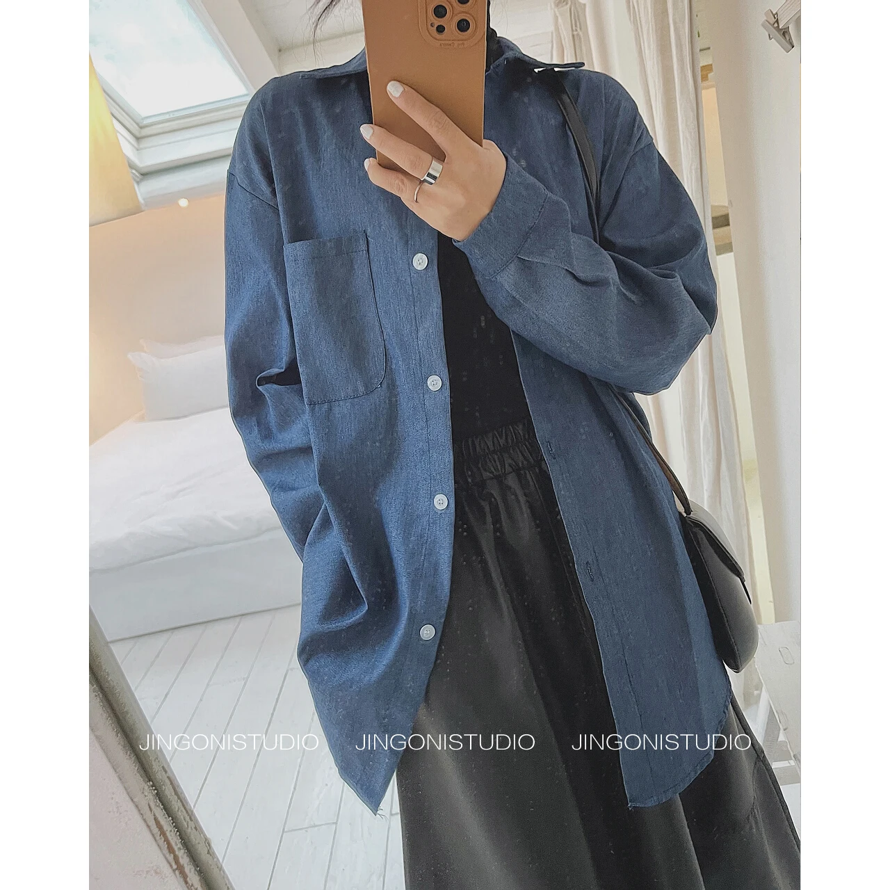 2021 Women's Denim Jean Oversize Autumn Long Sleeve Blouses Shirt Top Tunics Za Woman Clothing Y2k Vintage Oem Overcoat Cardigan
2021 Women's Denim Jean Oversize Autumn Long Sleeve Blouses Shirt Top Tunics Za Woman Clothing Y2k Vintage Oem Overcoat Cardigan