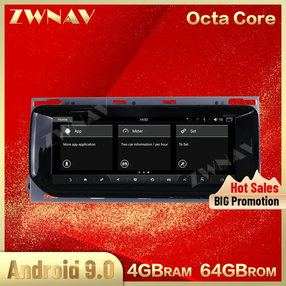 Octa Core 4+64 Android 9 Car Multimedia Player For Land Rover Range Rover Evoque 2017-2019 car Navi Audio Radio stereo head unit
Octa Core 4+64 Android 9 Car Multimedia Player For Land Rover Range Rover Evoque 2017-2019 car Navi Audio Radio stereo head unit