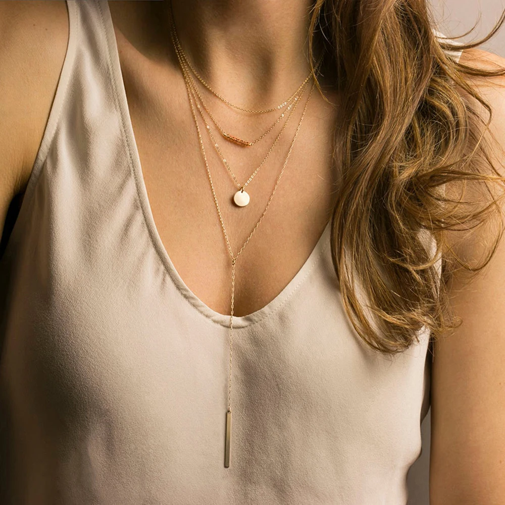 JUJIE Stainless Steel Chain Crystal Necklace For Women Choker Necklace Gold Cold Pendant Necklace Jewelry Couple Gift
JUJIE Stainless Steel Chain Crystal Necklace For Women Choker Necklace Gold Cold Pendant Necklace Jewelry Couple Gift