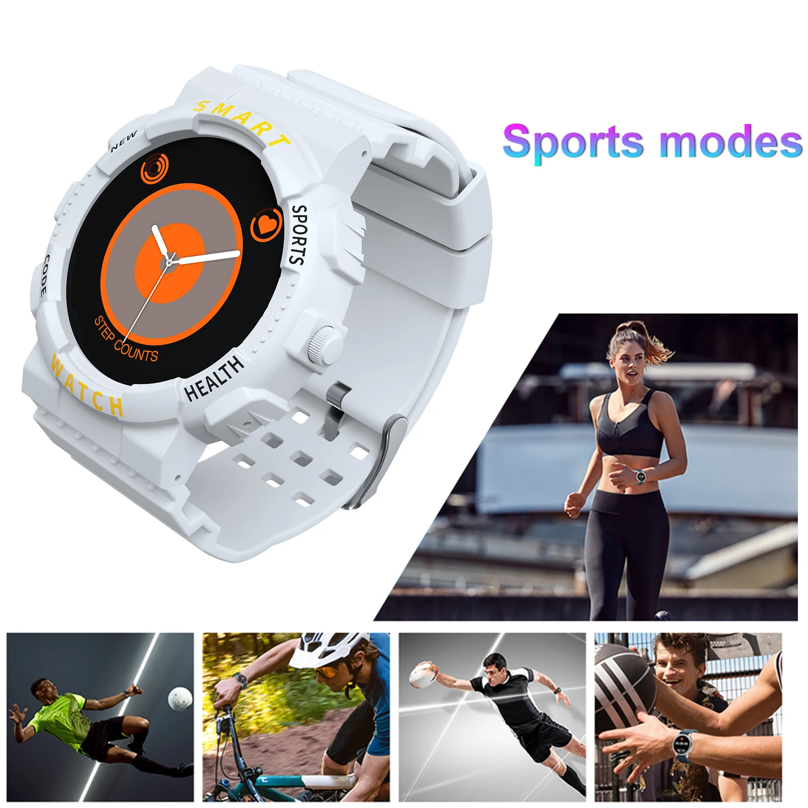 1.54inch Sports Watch Fitness Tracker Sensitive Touch Screen 200mAh IP67 Waterproof Watch Monitor for iOS for Android Hot Sale
1.54inch Sports Watch Fitness Tracker Sensitive Touch Screen 200mAh IP67 Waterproof Watch Monitor for iOS for Android Hot Sale