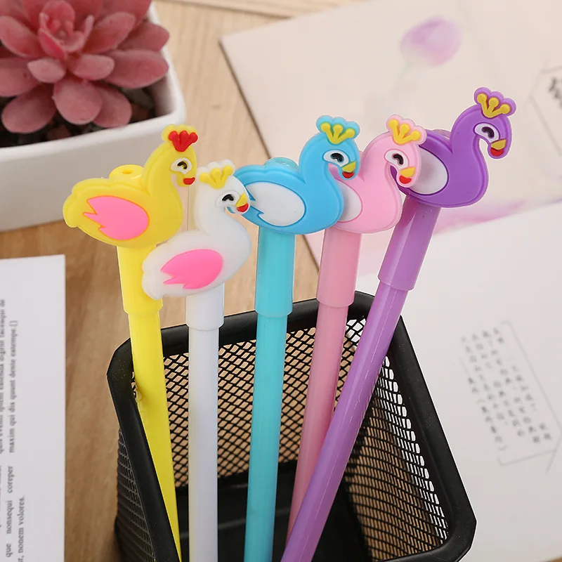 40 Pcs/Lot Kawaii Flamingo Gel Pens For Writing 0.5MM Black Ink Pen Korean stationery office school supplies Caneta
40 Pcs/Lot Kawaii Flamingo Gel Pens For Writing 0.5MM Black Ink Pen Korean stationery office school supplies Caneta