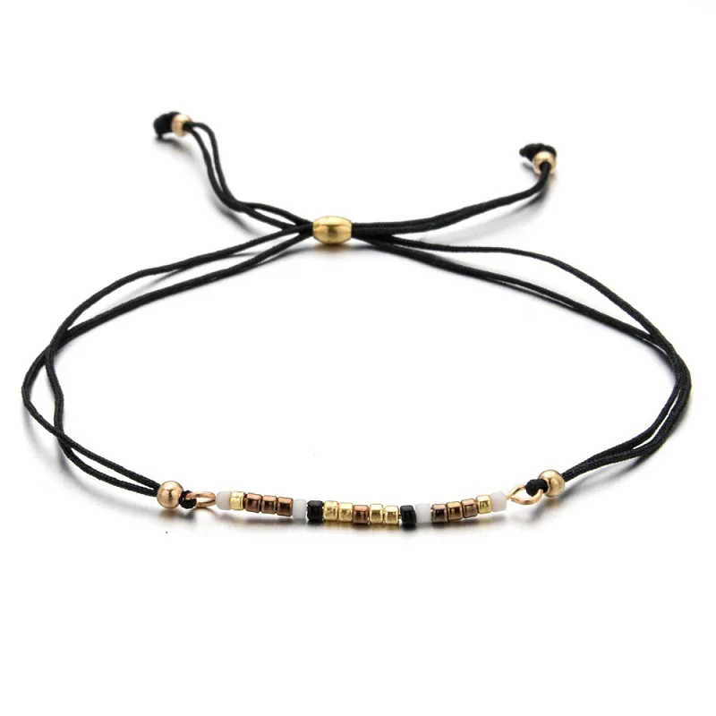 Charm Bracelet 2021 Colorful Rice Bead Woven Bracelets for Women Pull-out Adjustable Bracelet Jewelry Wholesale Pulseras Mujer
Charm Bracelet 2021 Colorful Rice Bead Woven Bracelets for Women Pull-out Adjustable Bracelet Jewelry Wholesale Pulseras Mujer