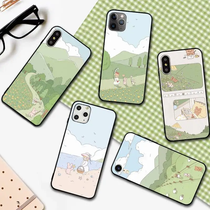 YNDFCNB Cute Bear Cartoon Rabbit Animal Phone Case for iPhone 11 12 13 mini pro XS MAX 8 7 6 6S Plus X 5S SE 2020 XR cover
YNDFCNB Cute Bear Cartoon Rabbit Animal Phone Case for iPhone 11 12 13 mini pro XS MAX 8 7 6 6S Plus X 5S SE 2020 XR cover