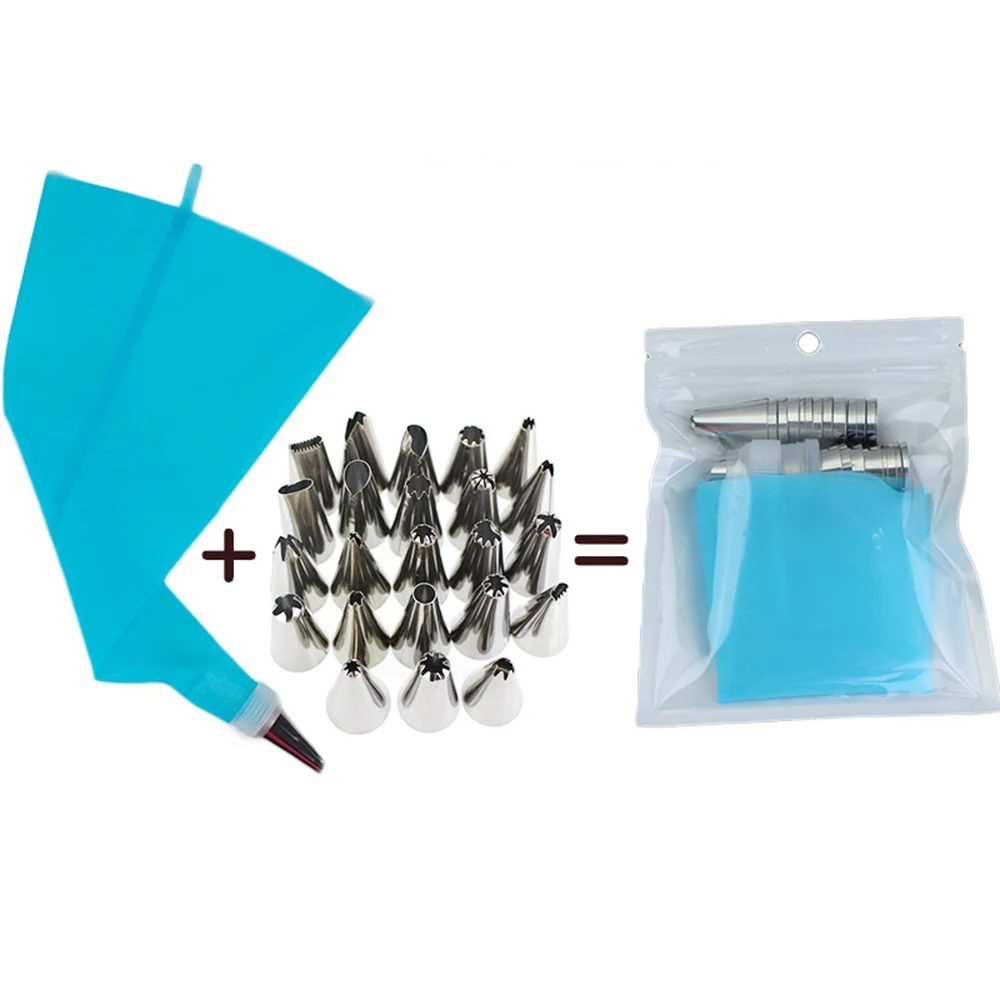 Valentine's Day 26 Pcs/set Icing Piping Cream Pastry Bag Reusable Nozzle Set Kitchen Supplies Cake Tools Handmade Supplies
Valentine's Day 26 Pcs/set Icing Piping Cream Pastry Bag Reusable Nozzle Set Kitchen Supplies Cake Tools Handmade Supplies
