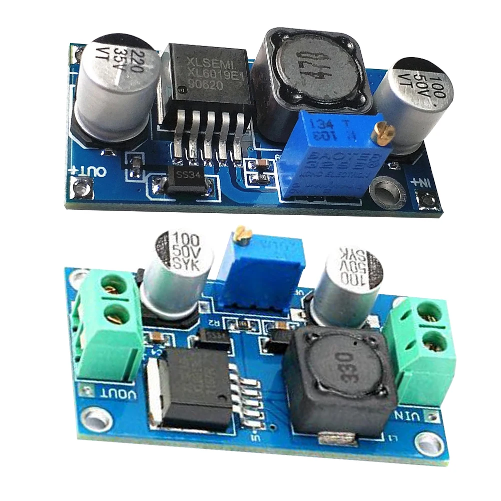 Step Up Down Voltage Power Transformer XL6019/XL6009 DC 3-35V to DC 5-40V Buck Converter Power Supply Boost Converter Module
Step Up Down Voltage Power Transformer XL6019/XL6009 DC 3-35V to DC 5-40V Buck Converter Power Supply Boost Converter Module