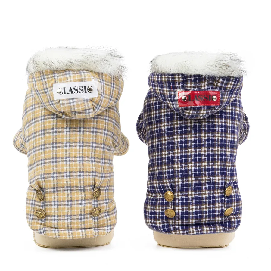 Warm Pet Dog Clothes Thicken Winter Coat Puppy Cat England Grid Jackets For Dogs Vest Chihuahua Clothing Pets Products XXL
Warm Pet Dog Clothes Thicken Winter Coat Puppy Cat England Grid Jackets For Dogs Vest Chihuahua Clothing Pets Products XXL