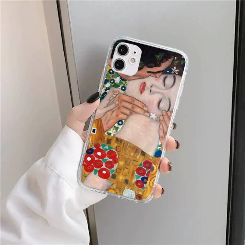 Kiss by Gustav Gustav Klimt kiss Phone Case Transparent soft For iphone 5 5s 5c se 6 6s 7 8 11 12 plus mini x xs xr pro max
Kiss by Gustav Gustav Klimt kiss Phone Case Transparent soft For iphone 5 5s 5c se 6 6s 7 8 11 12 plus mini x xs xr pro max