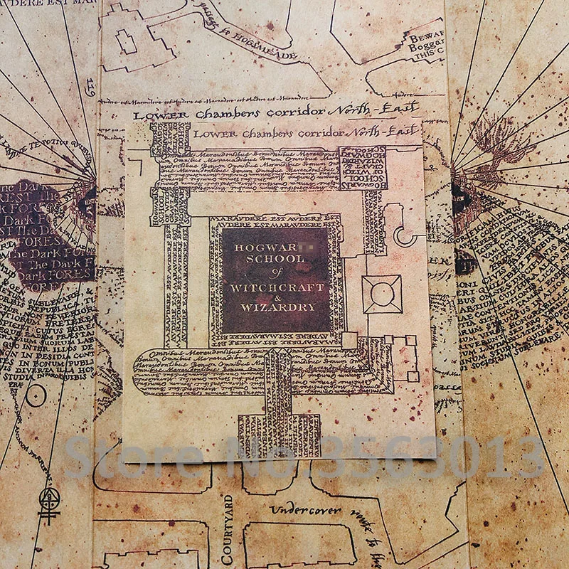 The Marauder's Map Magic School Acceptance Letter Hogwartte Express Ticket Deathly Hallows Necklace Gringott Bank Coins and Bag
The Marauder's Map Magic School Acceptance Letter Hogwartte Express Ticket Deathly Hallows Necklace Gringott Bank Coins and Bag