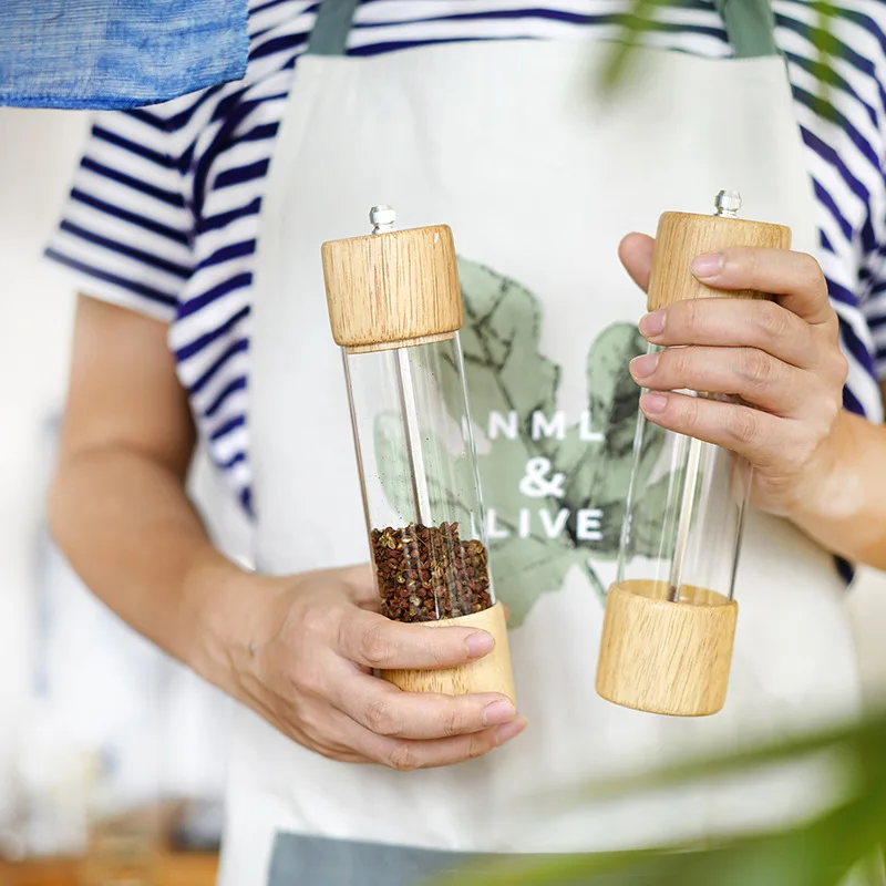 8in Salt and Pepper Grinder Mill Oak Wood Manual Seasoning Spice Mill Adjustable Ceramic Grinding Core Kitchen Grinding Tools
8in Salt and Pepper Grinder Mill Oak Wood Manual Seasoning Spice Mill Adjustable Ceramic Grinding Core Kitchen Grinding Tools