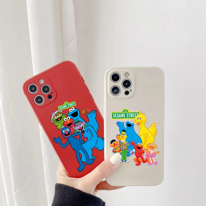 Cute Sesame Street Cookie Elmo phone case for iphone 12 11 Pro X XS Max XR 7 8 Plus 12MINI soft silicone back cover Lovely
Cute Sesame Street Cookie Elmo phone case for iphone 12 11 Pro X XS Max XR 7 8 Plus 12MINI soft silicone back cover Lovely