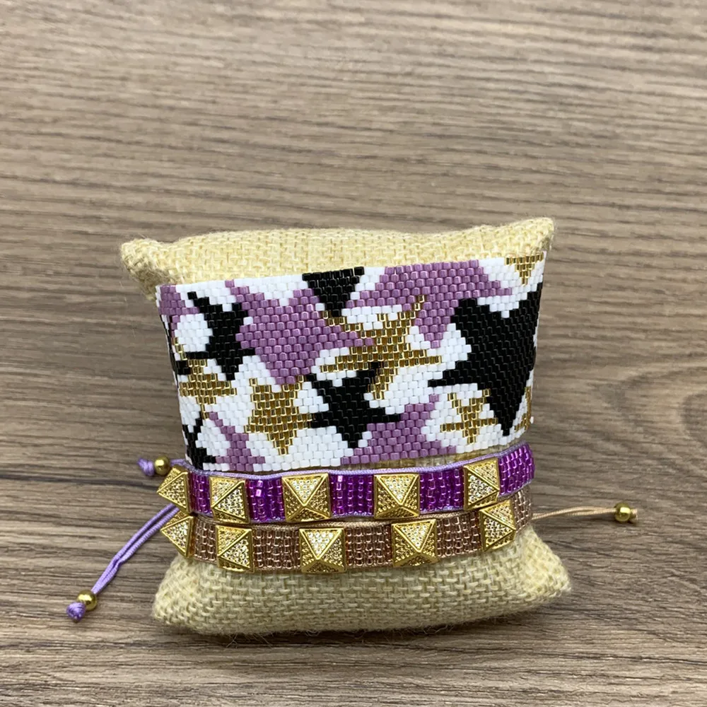 SHINUSBOHO MIYUKI Bracelet Women Fashion Jewelry Star Mujer Moda 2020 Friendship Bracelet Punk Rock Gold Studs Men's Bracelet
SHINUSBOHO MIYUKI Bracelet Women Fashion Jewelry Star Mujer Moda 2020 Friendship Bracelet Punk Rock Gold Studs Men's Bracelet