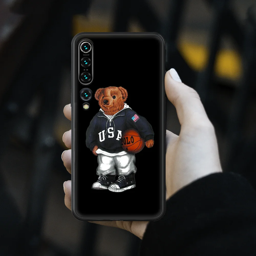 fashion Cute Bear Italy Phone case for Xiaomi mi 4 5X 6 X A1 A2 8 9 T 10 F1 Lite pro SE Max Mix Note 2 3 lite black Back Trend
fashion Cute Bear Italy Phone case for Xiaomi mi 4 5X 6 X A1 A2 8 9 T 10 F1 Lite pro SE Max Mix Note 2 3 lite black Back Trend