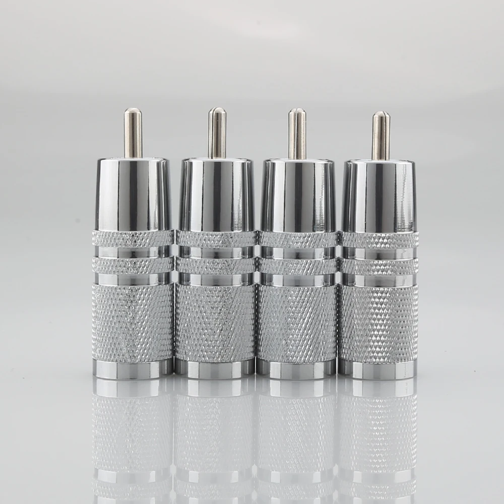 Audiocrast OR11R 4pcs RCA Rhodium Plug 8mm Cable Audio Phono Copper Connector HiFi
Audiocrast OR11R 4pcs RCA Rhodium Plug 8mm Cable Audio Phono Copper Connector HiFi