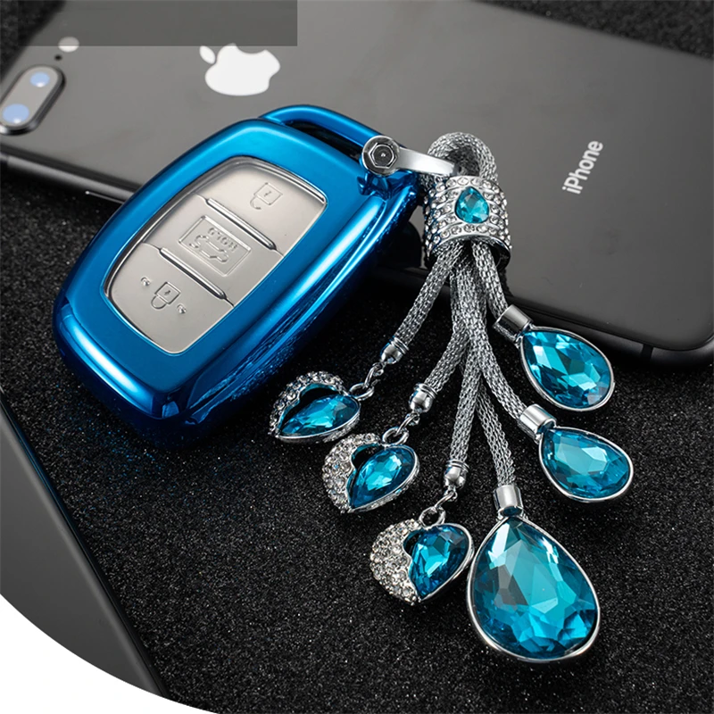Beautiful Full Cover Soft TPU Car Key Case For Hyundai i20 i30 i35 iX20 iX35 Solaris Verna For K2 K5 Sportage Sorento keychain
Beautiful Full Cover Soft TPU Car Key Case For Hyundai i20 i30 i35 iX20 iX35 Solaris Verna For K2 K5 Sportage Sorento keychain