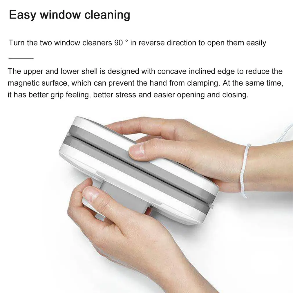 Magnetic Window Cleaning Brush Glass Window Wiper Cleaner Safe Use Double Side Magnetic Brush Window Glass Brush High Efficiency
Magnetic Window Cleaning Brush Glass Window Wiper Cleaner Safe Use Double Side Magnetic Brush Window Glass Brush High Efficiency