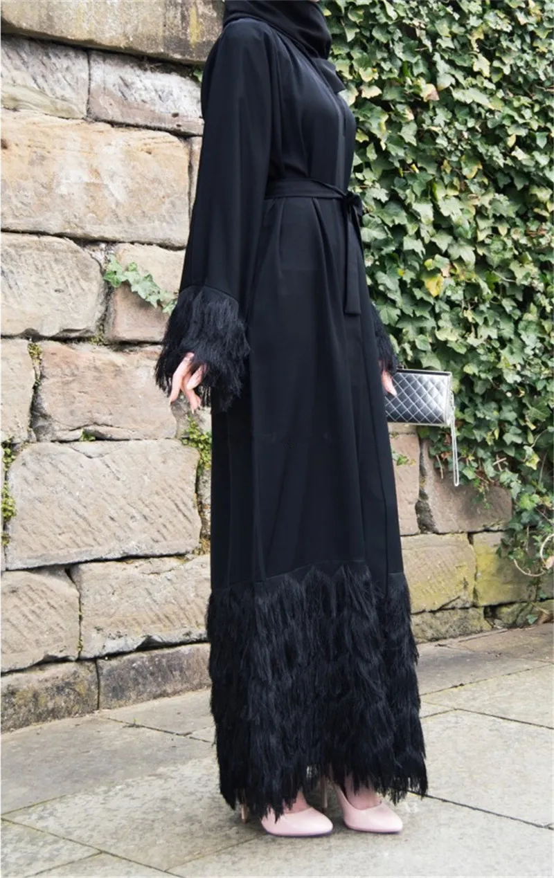 Muslim Dress Women Dubai Arab Dress Plush Lace Lace-up Abaya Cardigan Kaftan Long Robe Islamic Ramadan Prayer Clothing Vestidos
Muslim Dress Women Dubai Arab Dress Plush Lace Lace-up Abaya Cardigan Kaftan Long Robe Islamic Ramadan Prayer Clothing Vestidos