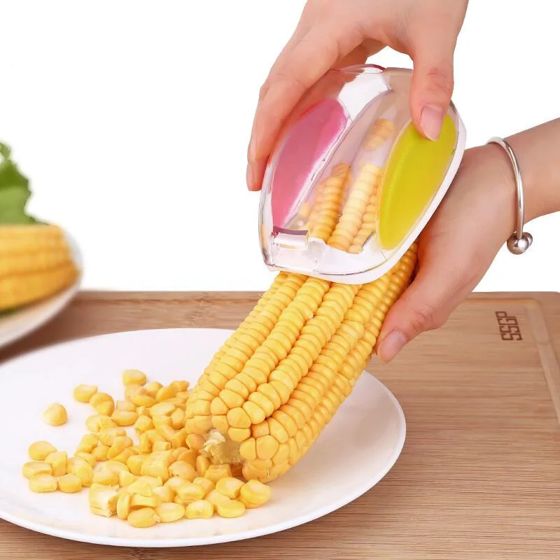 New Useful Corn Stripper Cutter Corn Shaver Peeler Cooking Tools Kitchen Cob Remover Kitchen Accessories
New Useful Corn Stripper Cutter Corn Shaver Peeler Cooking Tools Kitchen Cob Remover Kitchen Accessories