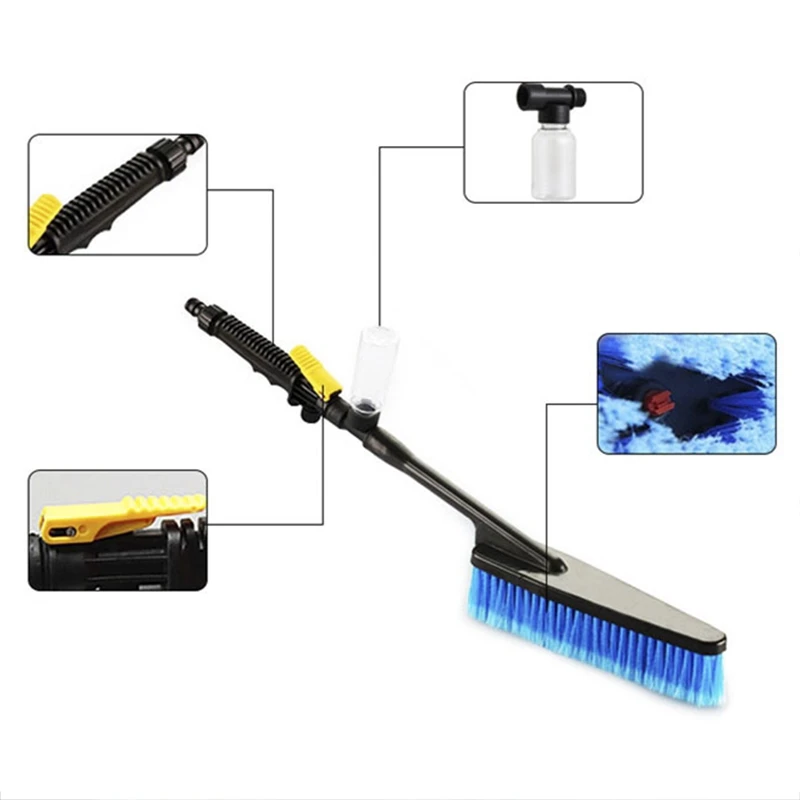 Multi-Function Car Care Brush With Foam Bottle Cleaning Auto Wheel Wash Plastic Handle Tire Cleaner For Vehicle Cleaning Tool
Multi-Function Car Care Brush With Foam Bottle Cleaning Auto Wheel Wash Plastic Handle Tire Cleaner For Vehicle Cleaning Tool