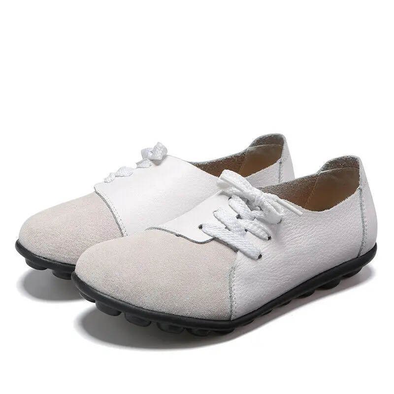 NIS Leather Women's Flats Slip on Shoes Non-slip Loafers Solid Color Soft Sole Shoes Outdoor Office Comfort Pumps Shoes
NIS Leather Women's Flats Slip on Shoes Non-slip Loafers Solid Color Soft Sole Shoes Outdoor Office Comfort Pumps Shoes