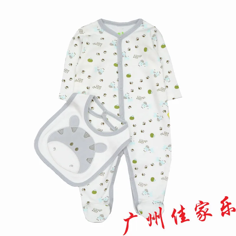 New Spring and Autumn Models Baby Jumpsuit Two-piece Set Saliva Towel Set Pure Cotton Jumpsuit Jumpsuit Jumpsuit Cotton
New Spring and Autumn Models Baby Jumpsuit Two-piece Set Saliva Towel Set Pure Cotton Jumpsuit Jumpsuit Jumpsuit Cotton