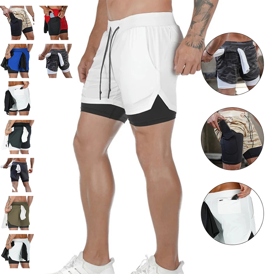 2021 Camo Running Shorts Men 2 In 1 Double-deck Quick Dry GYM Sport Shorts Fitness Jogging Workout Shorts Pants
2021 Camo Running Shorts Men 2 In 1 Double-deck Quick Dry GYM Sport Shorts Fitness Jogging Workout Shorts Pants