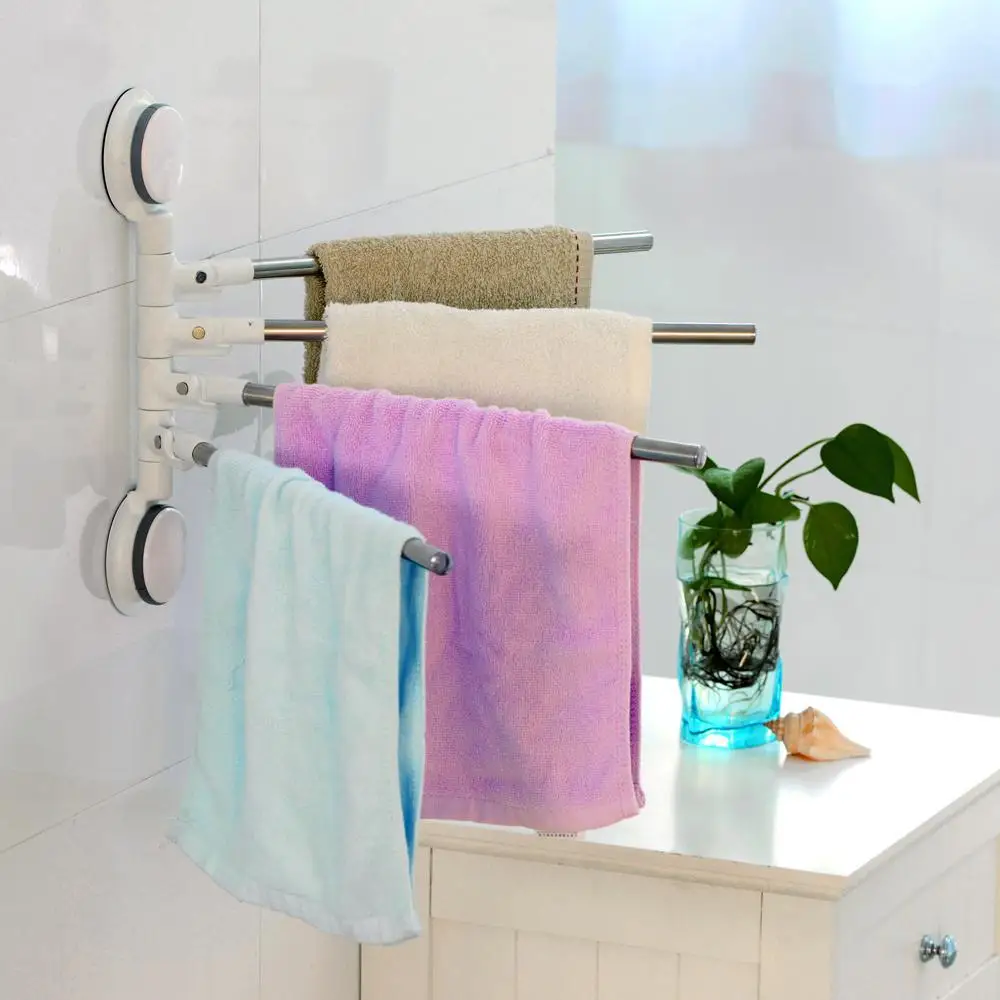 Suctorial Towel Rack Hole-free Strong Bathroom Bathroom Plastic Stainless Steel Wall Hanging Four Bars
Suctorial Towel Rack Hole-free Strong Bathroom Bathroom Plastic Stainless Steel Wall Hanging Four Bars