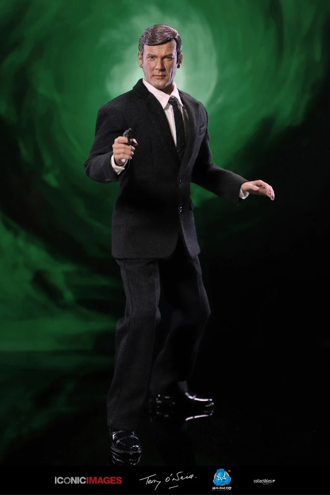 DID RM001 MI6 агент 007 Роджер Мур официально Лицензированная фигурка 1/6|Игровые фигурки