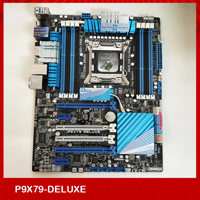 Оригинальная настольная материнская плата для ASUS P9X79-DELUXE LGA2011 E5V2 DDR3 4XPCI-EX16, полностью протестирована, хорошее качество
Оригинальная настольная материнская плата для ASUS P9X79-DELUXE LGA2011 E5V2 DDR3 4XPCI-EX16, полностью протестирована, хорошее качество