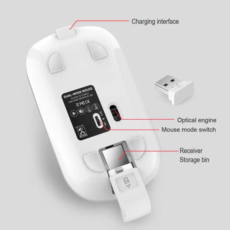 Bluetooth 5.1 Mouse M50 Dual Mode Rechargeable Wireless Gaming Office Mouse Metal Wheel Mute 2.4G Gamer Mouse For PC Computer
Bluetooth 5.1 Mouse M50 Dual Mode Rechargeable Wireless Gaming Office Mouse Metal Wheel Mute 2.4G Gamer Mouse For PC Computer