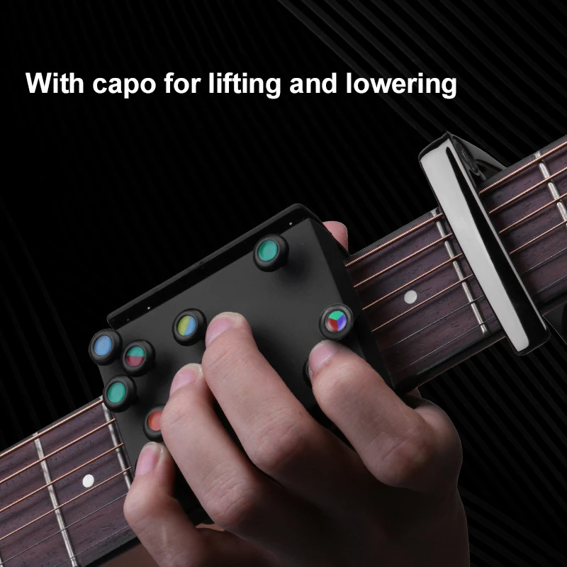NEW Guitar Learning System Teaching Aid with 21 chords Lesson Guitar Chord Trainer Practice Tools Accessories Part For Beginners
NEW Guitar Learning System Teaching Aid with 21 chords Lesson Guitar Chord Trainer Practice Tools Accessories Part For Beginners