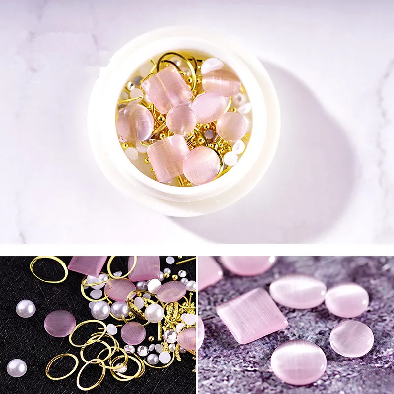 High Quality Shiny Alloy Round Rivet Beads Flat Bottom Diamond Pearl Mixed Rhinestone Nail Decoration Supplies
High Quality Shiny Alloy Round Rivet Beads Flat Bottom Diamond Pearl Mixed Rhinestone Nail Decoration Supplies