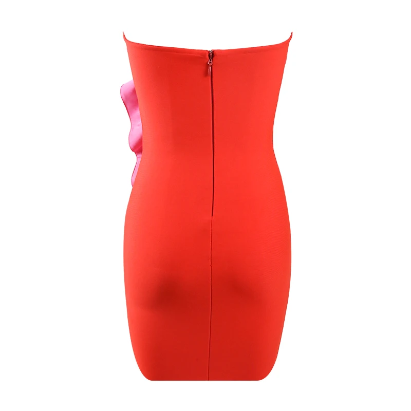 2020 New Women Red Ruffles strapless off shoulder sleeveless Celebrity Evening Party Bodycon Bandage Dresses Wholesale
2020 New Women Red Ruffles strapless off shoulder sleeveless Celebrity Evening Party Bodycon Bandage Dresses Wholesale