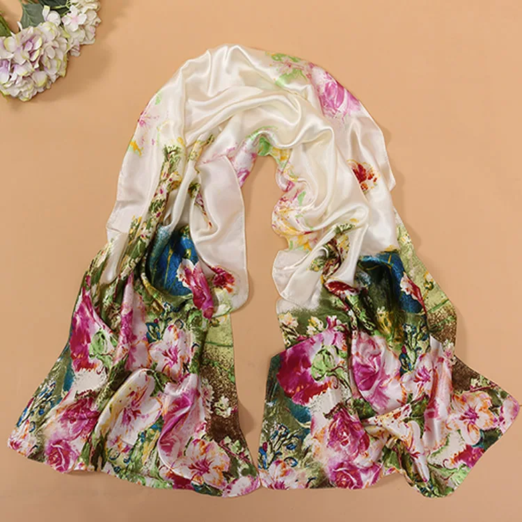 2021 Hot Sale Scarf Woman Shawls Long Scarf Fashion Beach Korean Style Artificial Silk Scarves Air-conditioning Shawls Flower
2021 Hot Sale Scarf Woman Shawls Long Scarf Fashion Beach Korean Style Artificial Silk Scarves Air-conditioning Shawls Flower