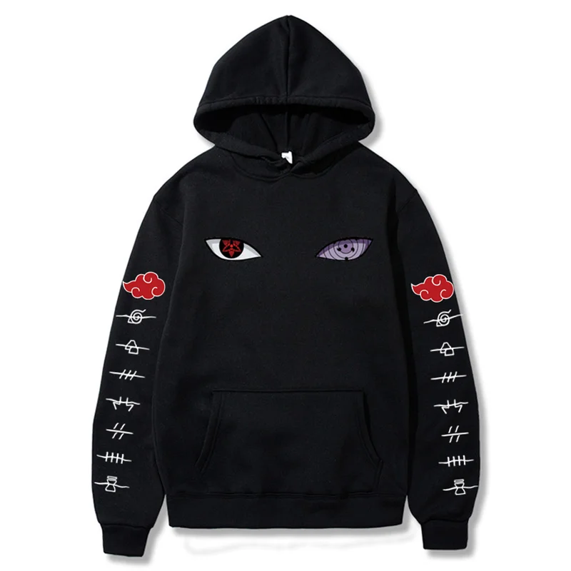 2021 New Arrival Harajuku Anime Hoodies Men/Women Uchiha Uzumaki Hatake Eyes Printing Pullover Sweatshirt Hip Hop Streetwear 
2021 New Arrival Harajuku Anime Hoodies Men/Women Uchiha Uzumaki Hatake Eyes Printing Pullover Sweatshirt Hip Hop Streetwear