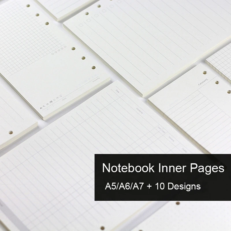 45 Sheets A5 A6A7 Loose Leaf Notebook Refill Spiral Binder Inner Page Weekly Monthly To Do Line Dot Grid Inside Paper Stationery
45 Sheets A5 A6A7 Loose Leaf Notebook Refill Spiral Binder Inner Page Weekly Monthly To Do Line Dot Grid Inside Paper Stationery