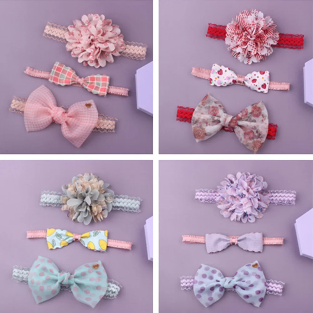 3Pcs/Set Baby Girls Cute Elastic Sweet Bows Turban Hairband Newborn Headband Princess Shiny Princess Girl Elastic Hair Bands
3Pcs/Set Baby Girls Cute Elastic Sweet Bows Turban Hairband Newborn Headband Princess Shiny Princess Girl Elastic Hair Bands