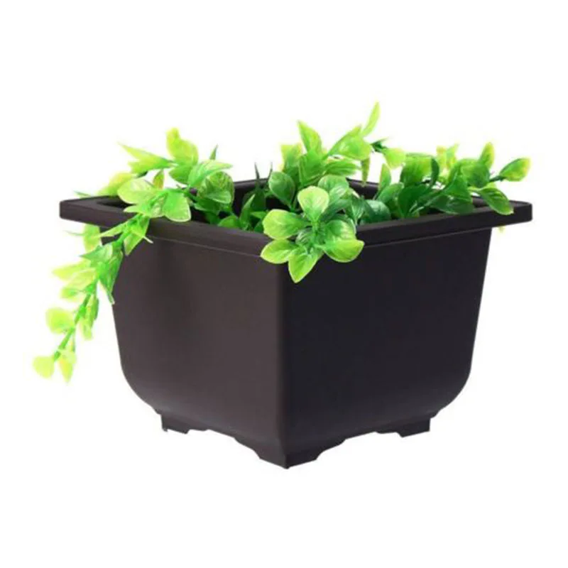 Rectangular Plastic Flower Pot Home Desktop Balcony Garden Plant Pot Plant Nursery Flower Basin Home Decor Bonsai Gardening Tool
Rectangular Plastic Flower Pot Home Desktop Balcony Garden Plant Pot Plant Nursery Flower Basin Home Decor Bonsai Gardening Tool