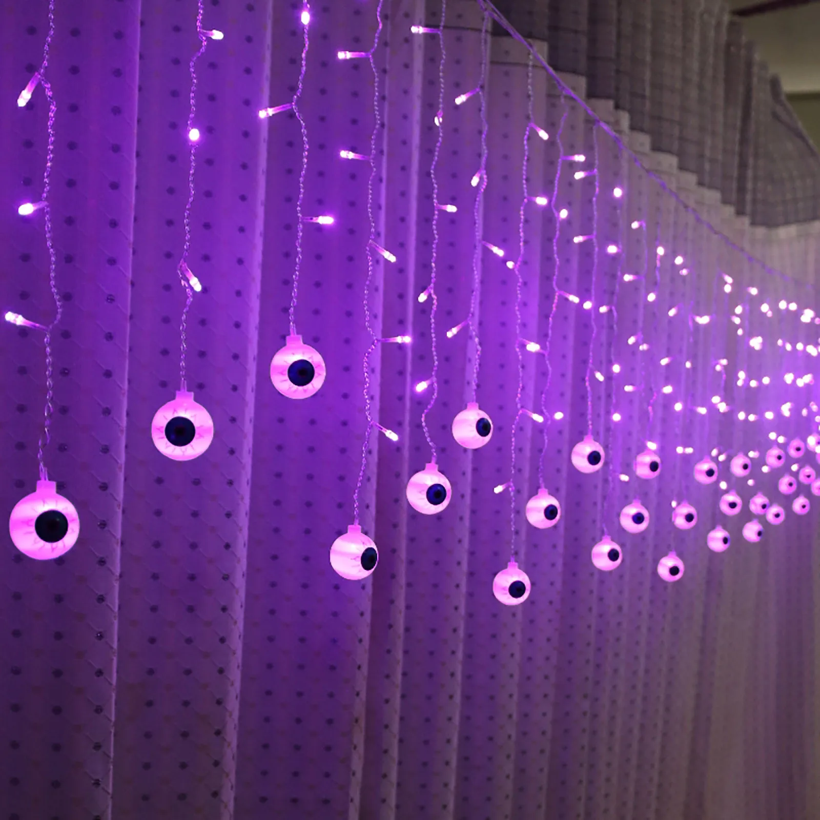 Halloween Decoration LED Ghost Eyes String Lights Halloween Lighting Nightlight Party Props Fairy Halloween Decoration Light
Halloween Decoration LED Ghost Eyes String Lights Halloween Lighting Nightlight Party Props Fairy Halloween Decoration Light