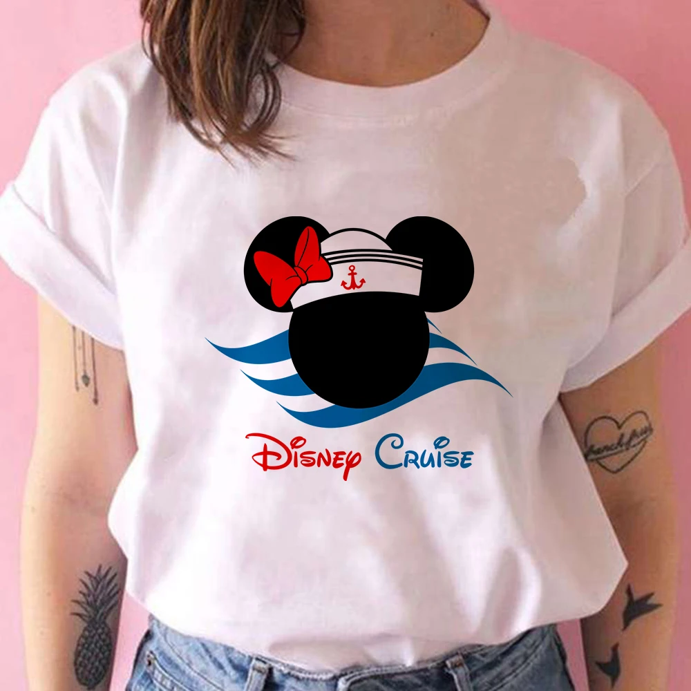 Cute Mickey Mouse T shirts Women Minnie Sailor Print Loose Tshirt Hipster Beautiful Disney Breathable Tee shirt Harajuku Female
Cute Mickey Mouse T shirts Women Minnie Sailor Print Loose Tshirt Hipster Beautiful Disney Breathable Tee shirt Harajuku Female