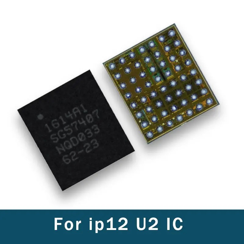 10pcs/lot 1614A1 USB Tristar Charger Charging IC Chip for iphone 12 12 PRO 12 PRO Max 12 mini U2 IC Part U2 1614A1 IC Chip
10pcs/lot 1614A1 USB Tristar Charger Charging IC Chip for iphone 12 12 PRO 12 PRO Max 12 mini U2 IC Part U2 1614A1 IC Chip