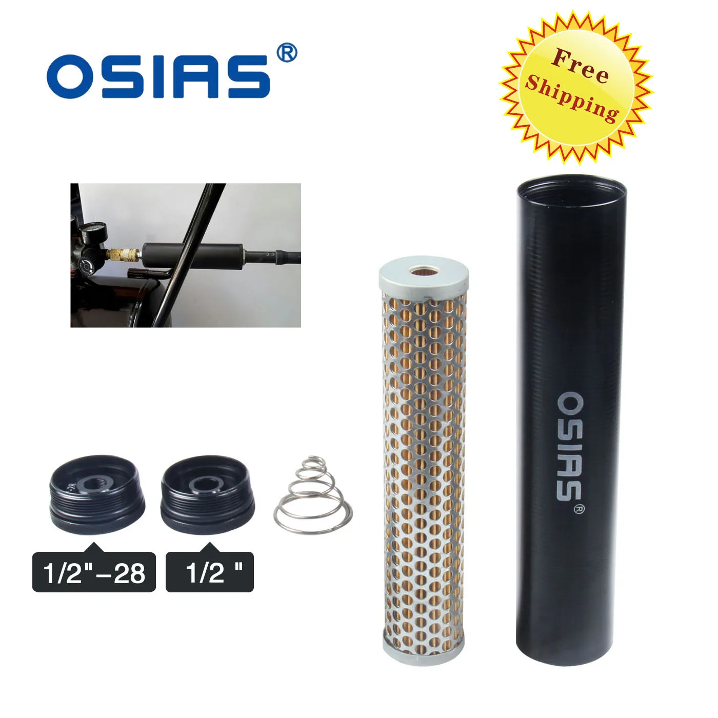 Новый алюминиевый топливный фильтр OSIAS, низкопрофильный для Napa 4003 Wix 24003, 1/2-28 и 1/2 дюйма, турбо воздушный фильтр с резьбой, Торцевая крышка
Новый алюминиевый топливный фильтр OSIAS, низкопрофильный для Napa 4003 Wix 24003, 1/2-28 и 1/2 дюйма, турбо воздушный фильтр с резьбой, Торцевая крышка