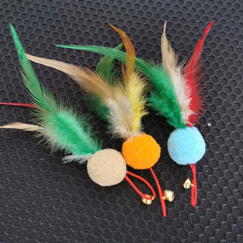 3pcs/set Pet Cat Wire Tease Cat Stick Toys Replacment Funny Feather Head Set Random Colors For Kietten Toys Cat Supplies
3pcs/set Pet Cat Wire Tease Cat Stick Toys Replacment Funny Feather Head Set Random Colors For Kietten Toys Cat Supplies