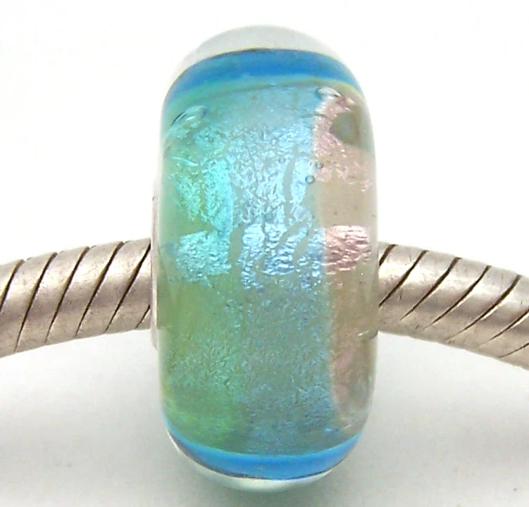 JG2959 100% S925 Sterling Silver Beads Murano Glass beads Fit European Charms Bracelet charms diy jewelry Lampwork GlassBeads
JG2959 100% S925 Sterling Silver Beads Murano Glass beads Fit European Charms Bracelet charms diy jewelry Lampwork GlassBeads