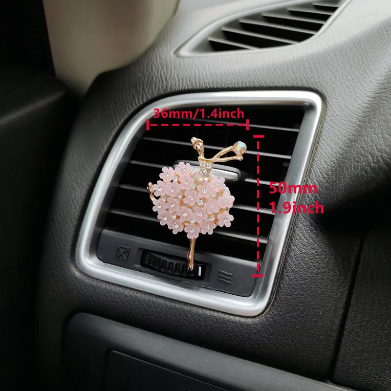Diamond Ballet Girl Car Perfume Air Freshener Rhinestone Dancing Girl Car Accessories Interior Woman Ornament Auto Air Vent Clip
Diamond Ballet Girl Car Perfume Air Freshener Rhinestone Dancing Girl Car Accessories Interior Woman Ornament Auto Air Vent Clip