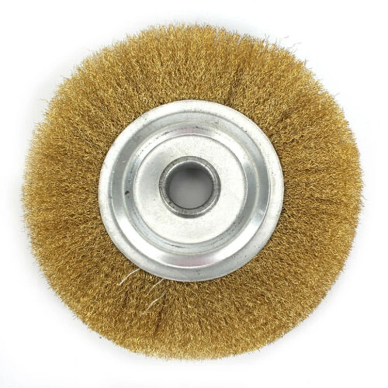 1pc Copper Wire Wheel Brush 16mm 125mm Polisher Hand Tools Deburring Descaling Polishing Wire Brushes
1pc Copper Wire Wheel Brush 16mm 125mm Polisher Hand Tools Deburring Descaling Polishing Wire Brushes